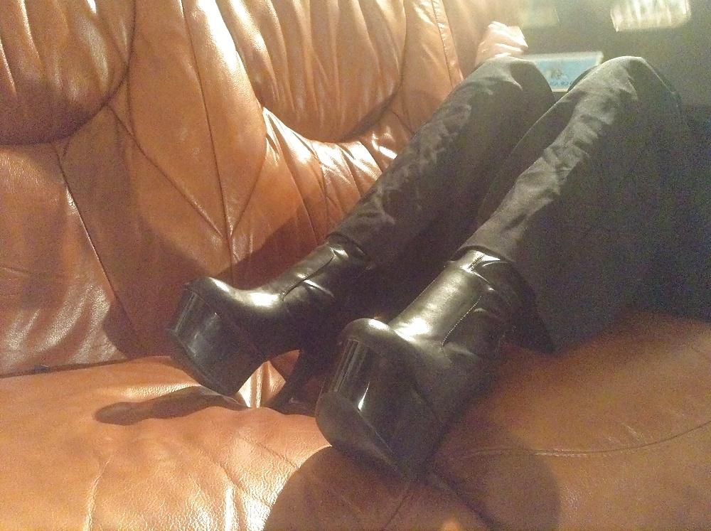 4P Platform boots