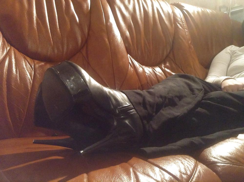 4P Platform boots