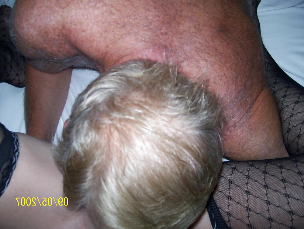 25P Blond Mature and Husband