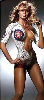13P Baseball Bodypainted Babes.