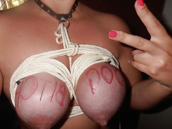 19P Bondage tits