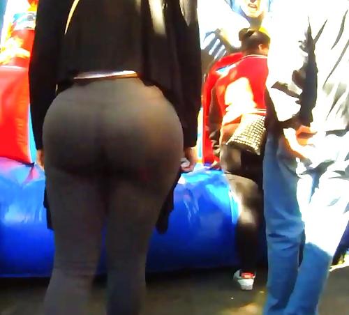 12P Big Asses In Spandex Voyeur Edition 