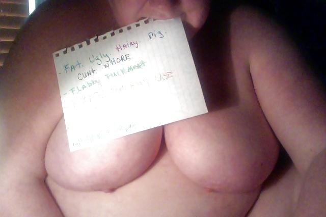 24P FatPigWhore - Motherless Fatty Humilation