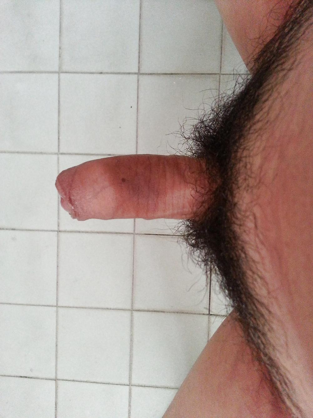 4P My uncut small cock