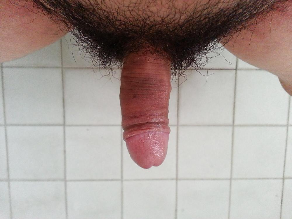 4P My uncut small cock