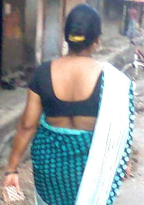 17P Blouse back of Indian moms