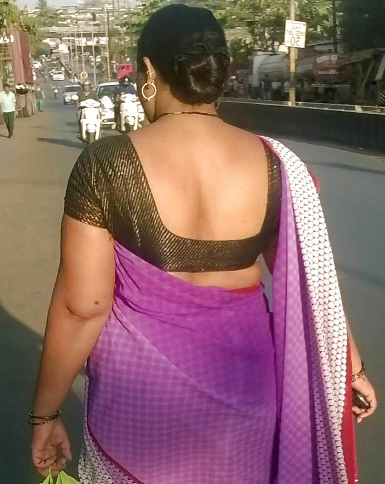 17P Blouse back of Indian moms