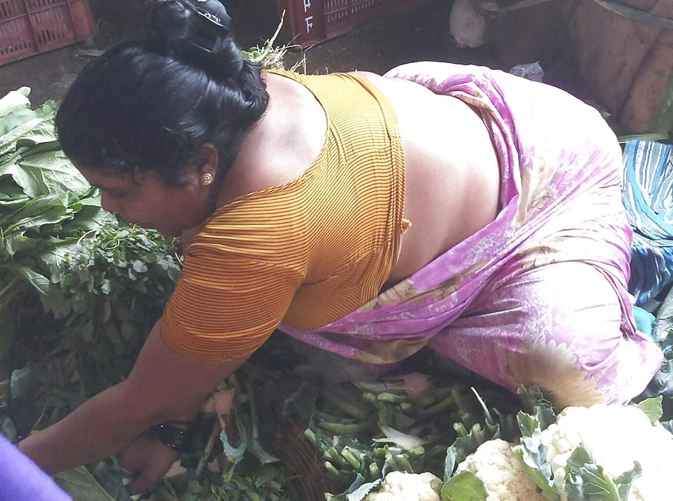 17P Blouse back of Indian moms