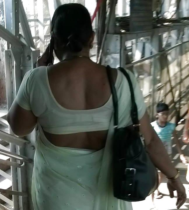 17P Blouse back of Indian moms
