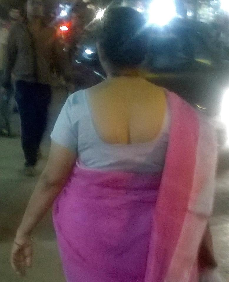 17P Blouse back of Indian moms