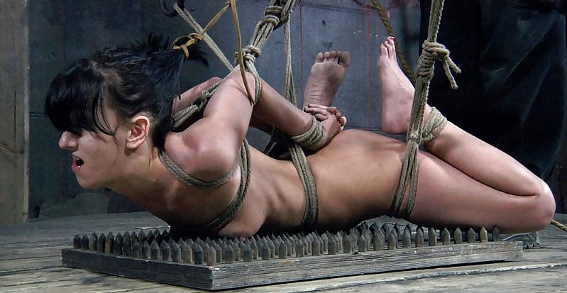 16P Horny slut fucked and suffering in bondage 