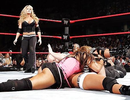 19P WWE TNA diva Mickie James big ass and big tits