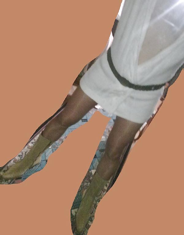 16P Sexy turkish shemale legs and boots