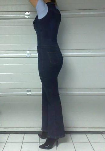 9P Me in various catsuits cd tv sissy