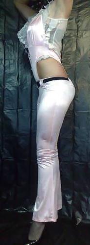 9P Me in various catsuits cd tv sissy