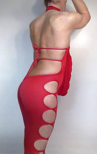 9P Me in various catsuits cd tv sissy