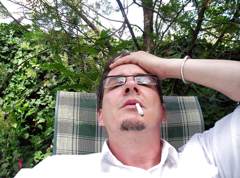4P Garden wank and cum