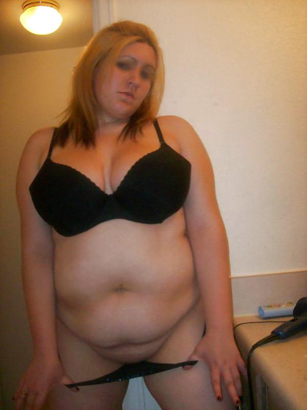 15P Chubby Blonde with big tits plays and sucks cock