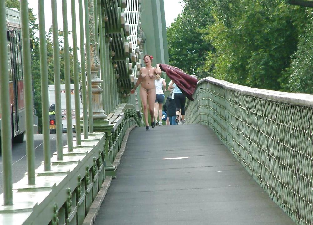 25P Crazy redhair mature flashing slutwife Isabel