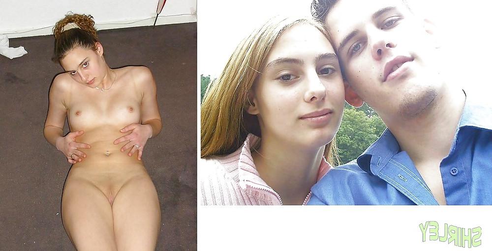 17P Before after 365. (small tits special)