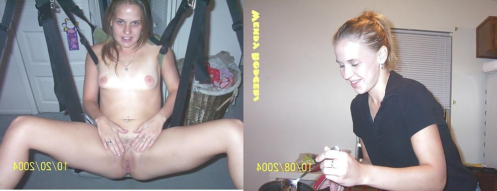 17P Before after 365. (small tits special)