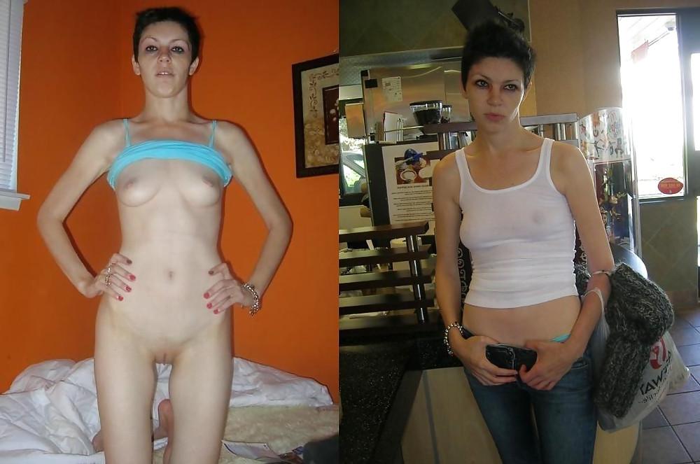17P Before after 365. (small tits special)