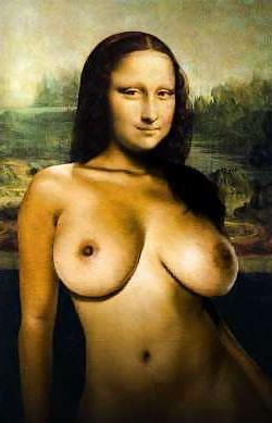20P Mona Lisa's boobs
