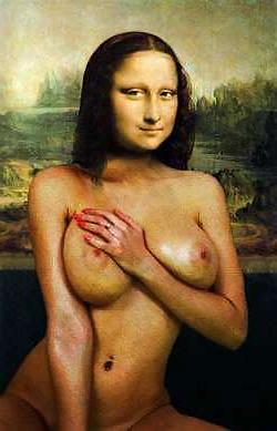 20P Mona Lisa's boobs