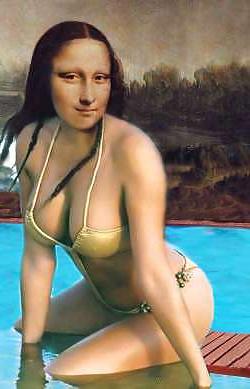 20P Mona Lisa's boobs