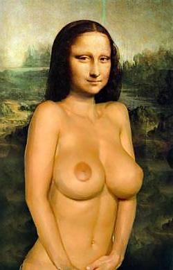 20P Mona Lisa's boobs