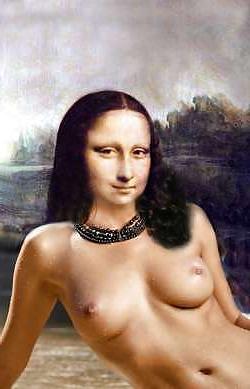 20P Mona Lisa's boobs