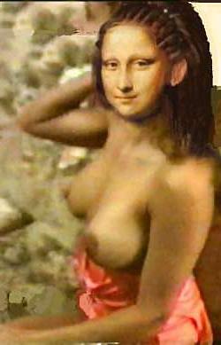 20P Mona Lisa's boobs