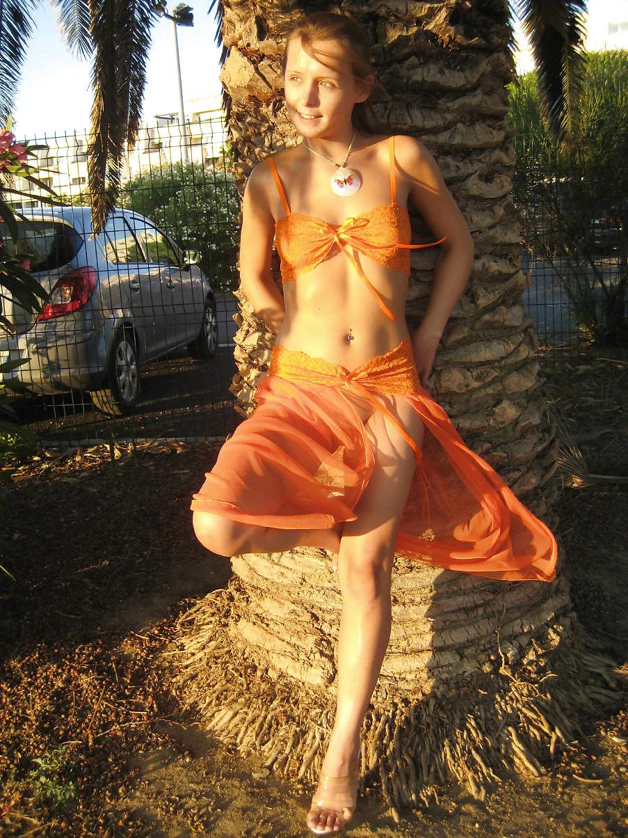 22P Anna German teen - Holidays in France