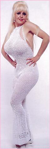 15P Vintage big boobie girl Ann Marie