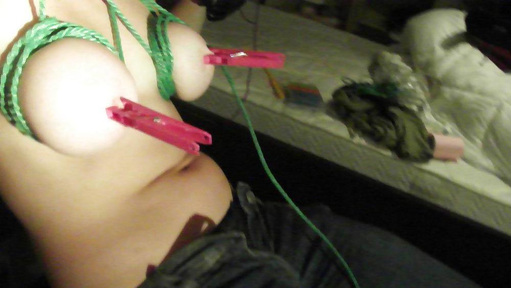 25P Boobs bondage
