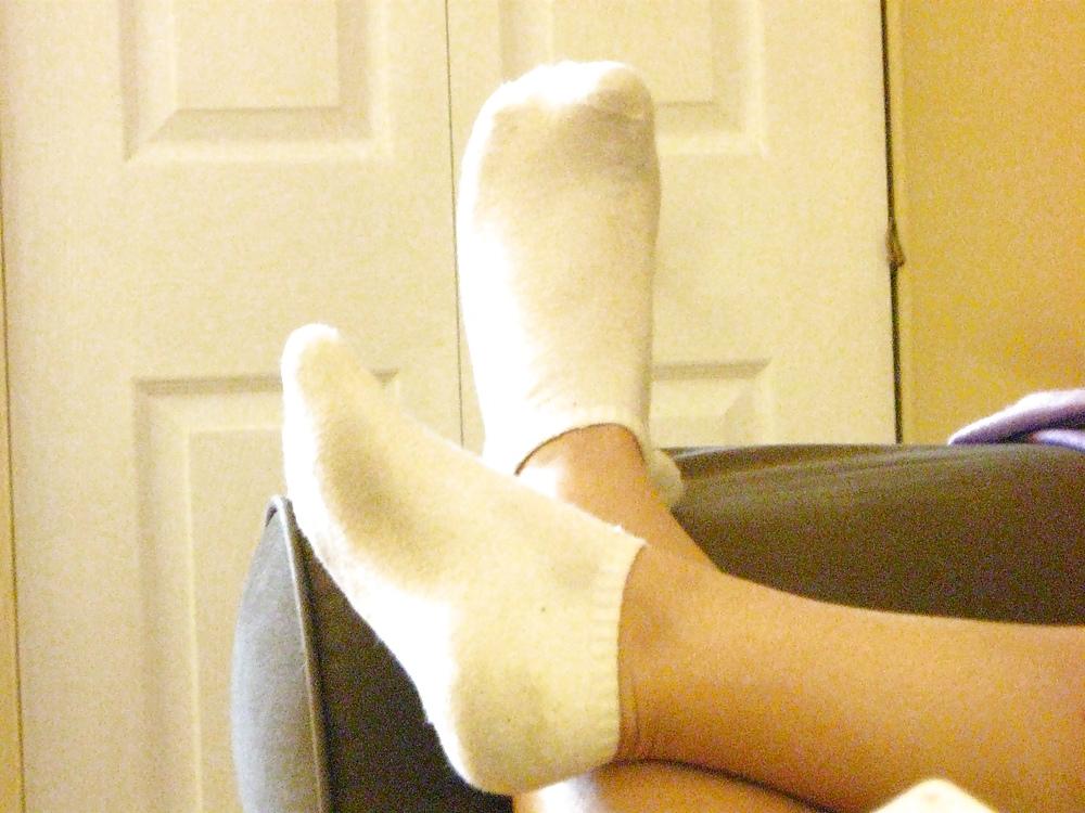 25P WHITE SOCKS