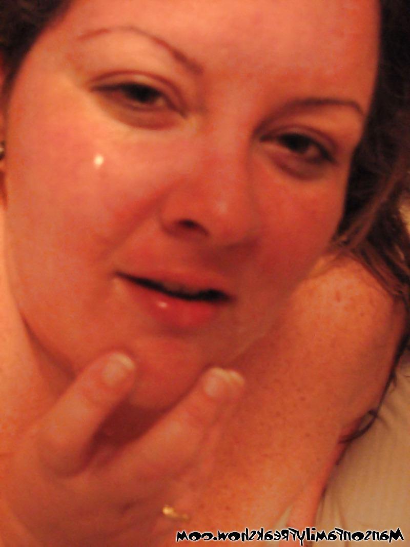 25P Fatty gets Facial Blast