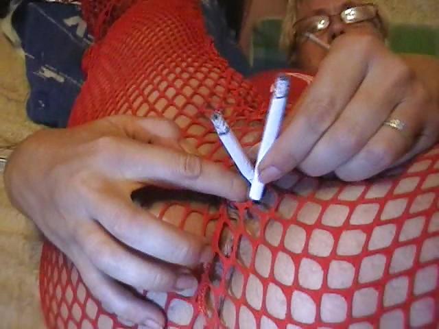 9P Smoking with pussy