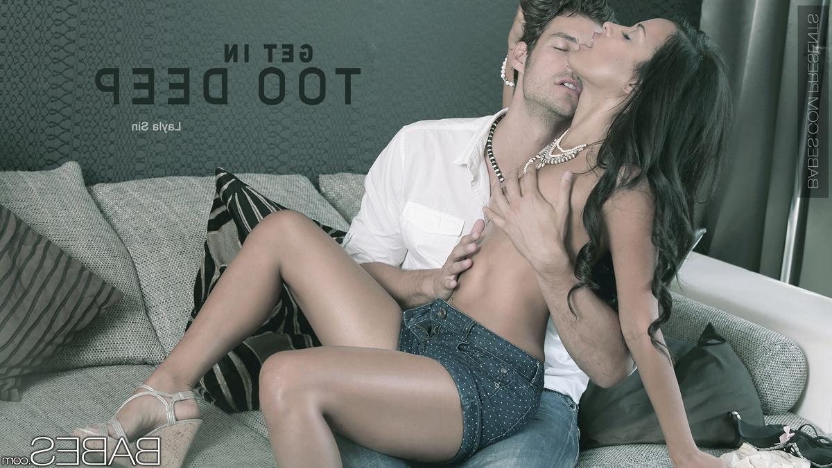 14P Latina Layla Sin giving BJ before hardcore cowgirl styled cock riding