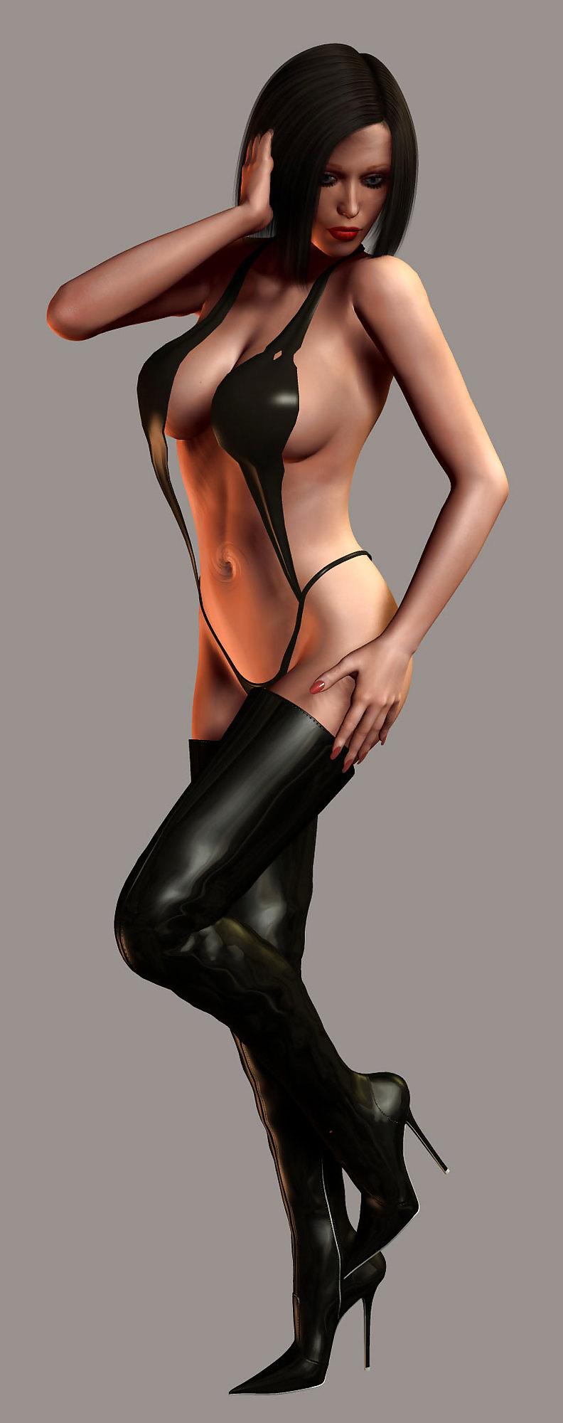25P Hot 3d toon babes