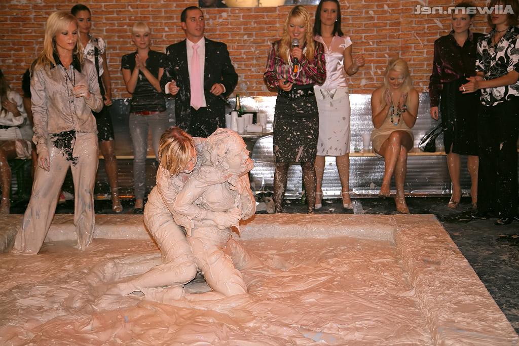 16P Seductive european fetish lady Tatiana Milovani is into messy catfight