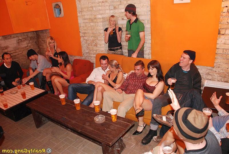 16P Cum hungry party chicks fucking the hell out of these hard dicks