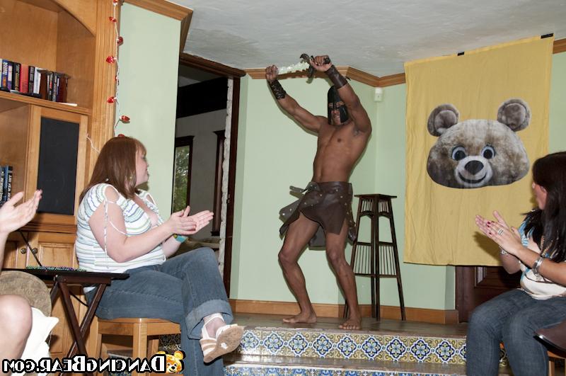 16P Interracial clothed paryt with astounding babes and a stripper