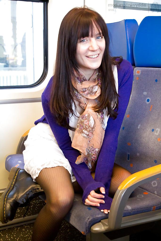 16P Mature woman Samantha Jane spreading her pussy in public spaces