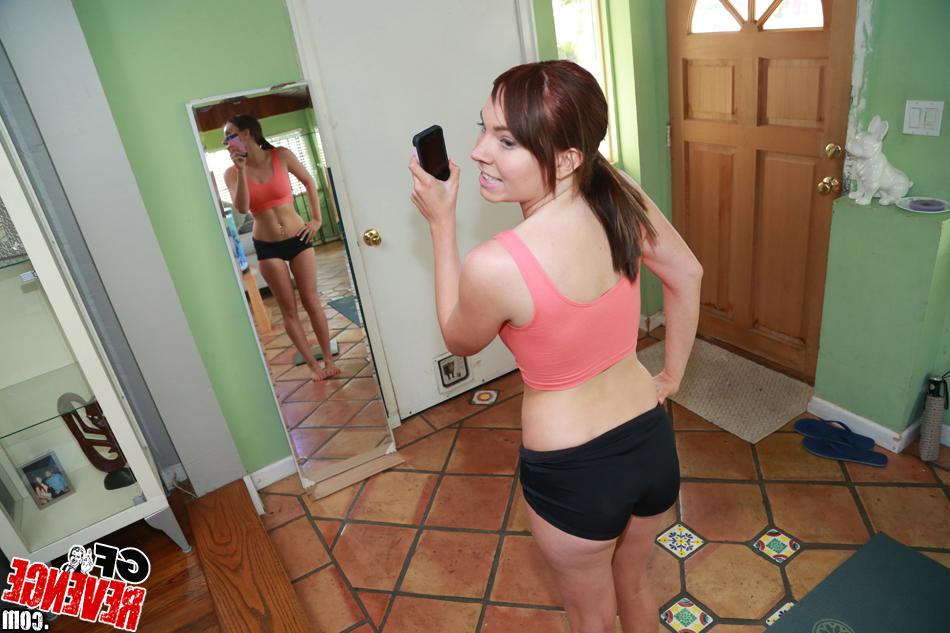 16P Teenager Tara brunette shows off her big boobies and masturbating