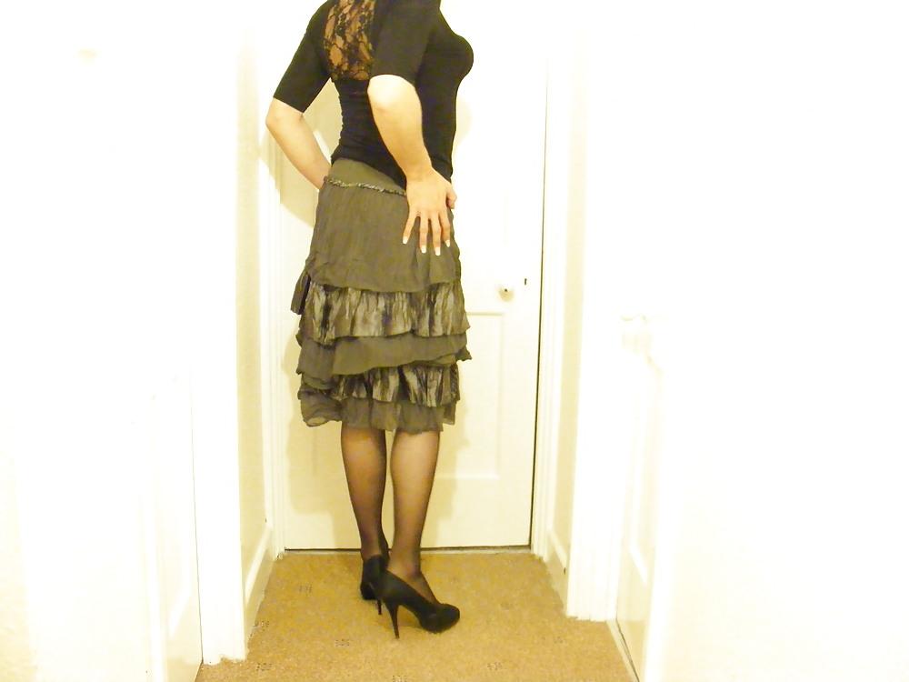 25P More High heels, a big cock and a dildo