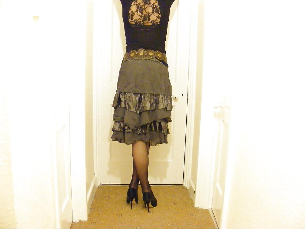 25P More High heels, a big cock and a dildo