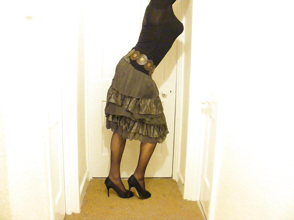 25P More High heels, a big cock and a dildo