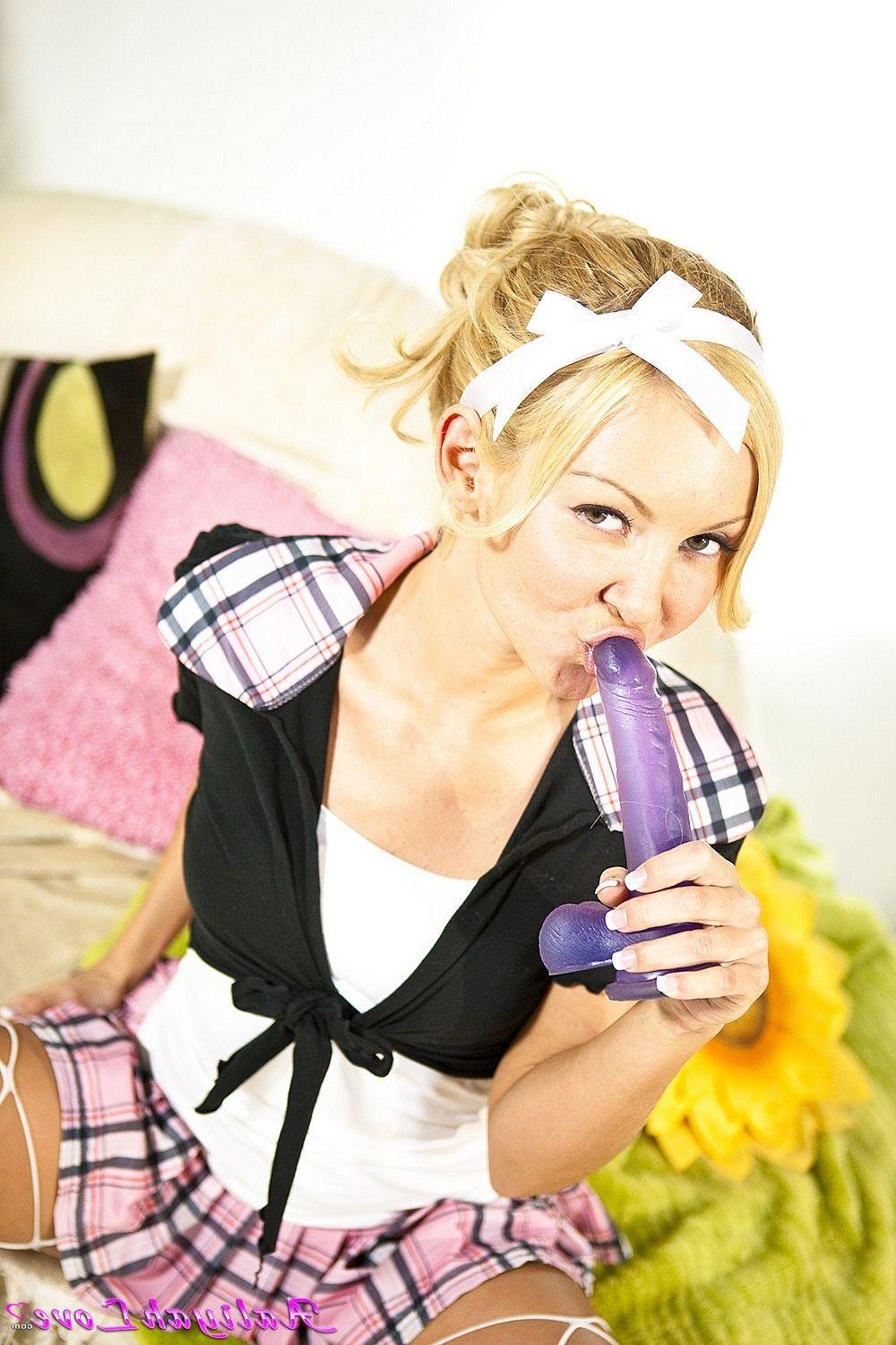 20P Pictures of Aaliyah Love dressed as one crazy hot schoolgirl