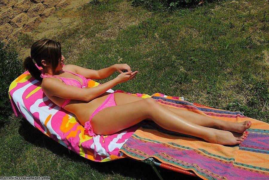 20P Pictures of Abby having some fun in the sun